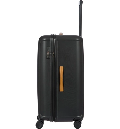 Shop Bric's Capri 30-inch Spinner Hard Side Trunk Suitcase - Black In Matte Black