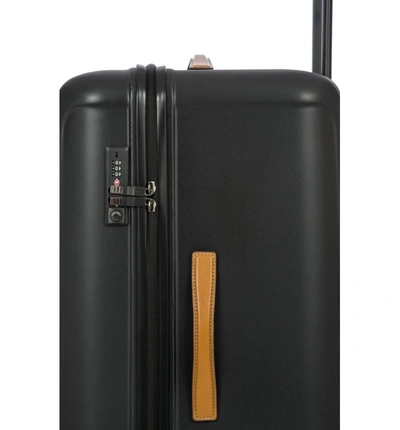 Shop Bric's Capri 30-inch Spinner Hard Side Trunk Suitcase - Black In Matte Black