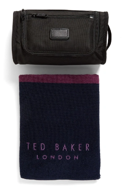 Shop Ted Baker Granula Dopp Kit In Black
