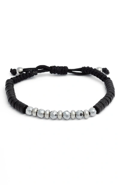 Shop Degs & Sal Pulley Bead Bracelet In Black