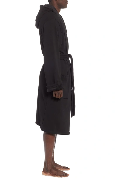 Shop Ugg 'brunswick' Robe In Black