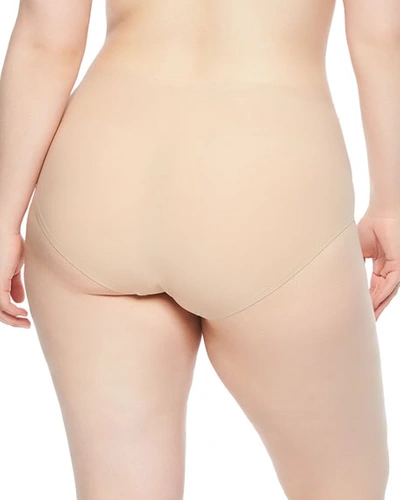 Chantelle Plus Size Soft Stretch Full-coverage Briefs In Black