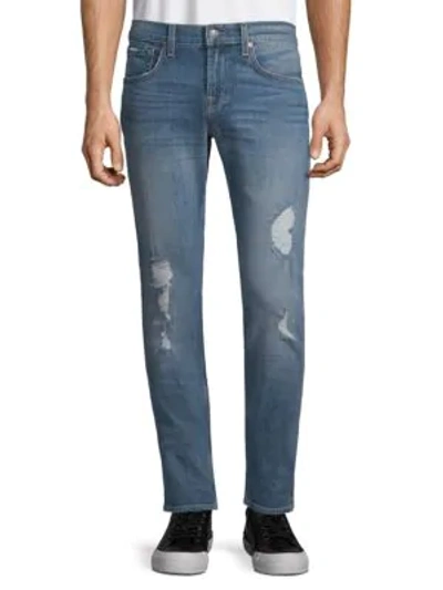 Shop 7 For All Mankind Paxtyn Distressed Jeans In Toro Canyon