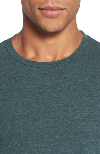 Goodlife Triblend Scallop Long Sleeve Crewneck T-shirt In Silver Pine ...