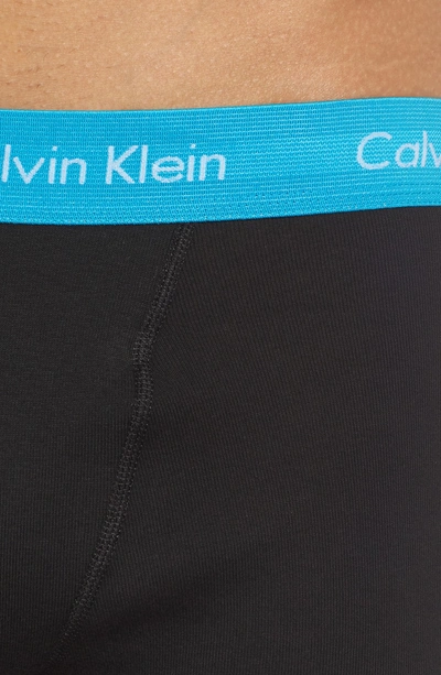 Shop Calvin Klein 3-pack Boxer Briefs In Black Mistral/ Sea/ Impulsive