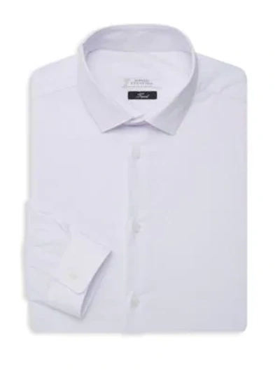 Shop Versace Casual Dress Shirt In White