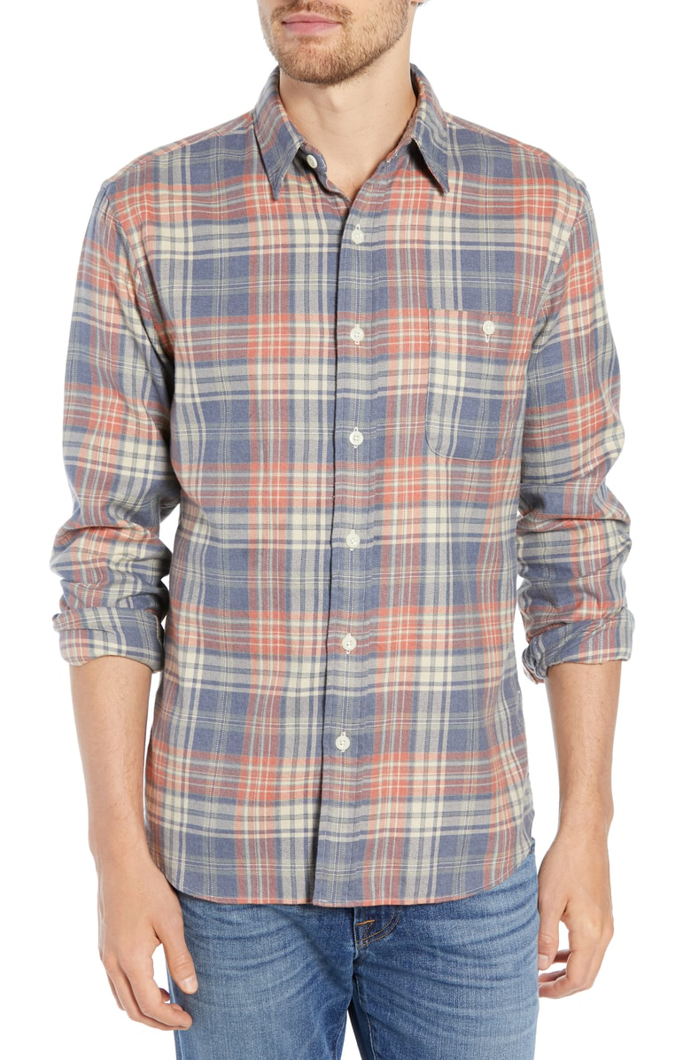 faherty plaid shirts