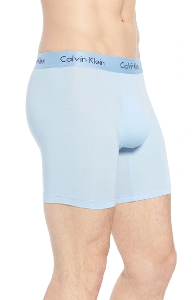 Shop Calvin Klein U5555 Boxer Briefs In Rapid Blue