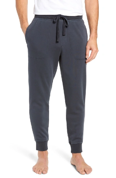 Shop Ugg Jakob Washed Jogger Pants In Charcoal