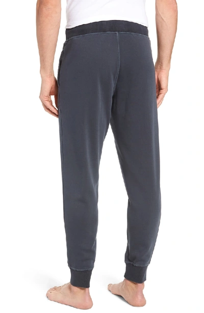 Shop Ugg Jakob Washed Jogger Pants In Charcoal