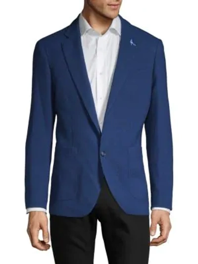 Shop Tailorbyrd Dallon Sport Jacket In Blue