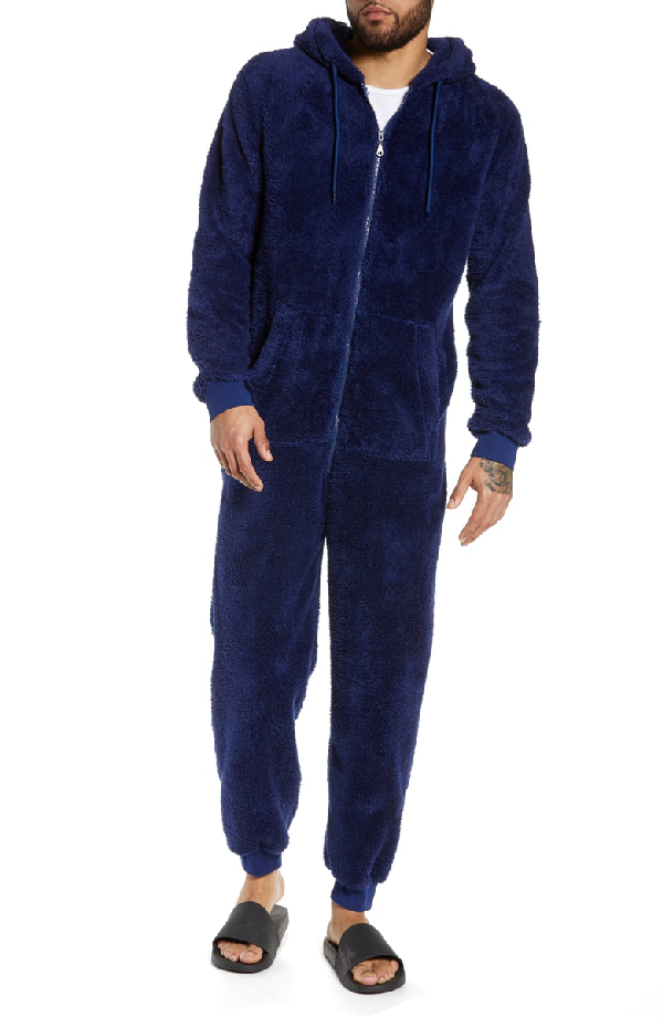 one piece hooded jumpsuit