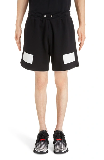 Shop Givenchy Reflector Tape Shorts In Black