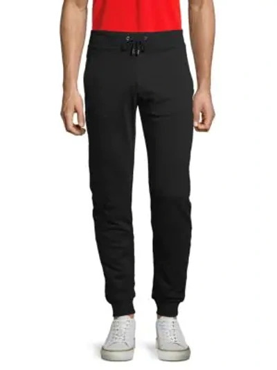 Shop Versace Classic Cotton Sweatpants In Black