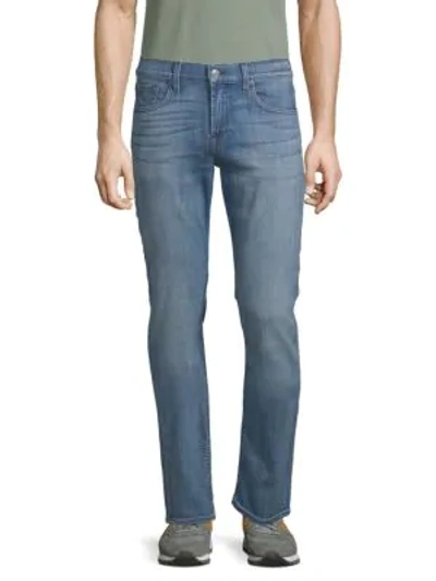 Shop 7 For All Mankind Standard Straight-leg Jeans In Fairfield