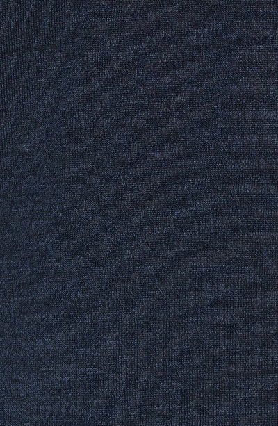 Shop Allsaints Mode Slim Fit Merino Wool Sweater In Aurora Blue Mouline