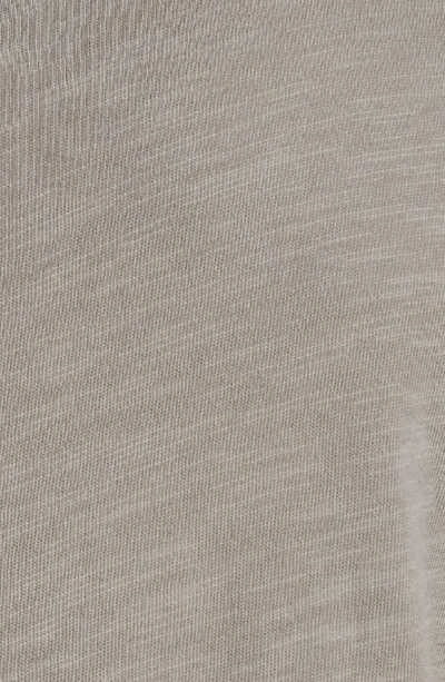 Shop Rag & Bone Slim Fit Slubbed Cotton T-shirt In Charcoal