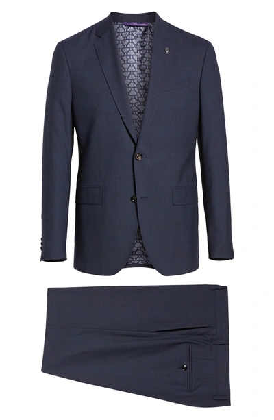 Shop Ted Baker Jay Trim Fit Suit In Navy