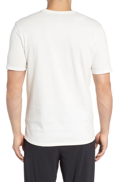 Shop Nike Innovation Logo T-shirt In Sail/obsidn