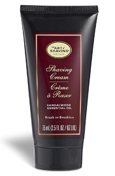The Art Of Shaving Shaving Cream-sandalwood 75ml In Sandalwood