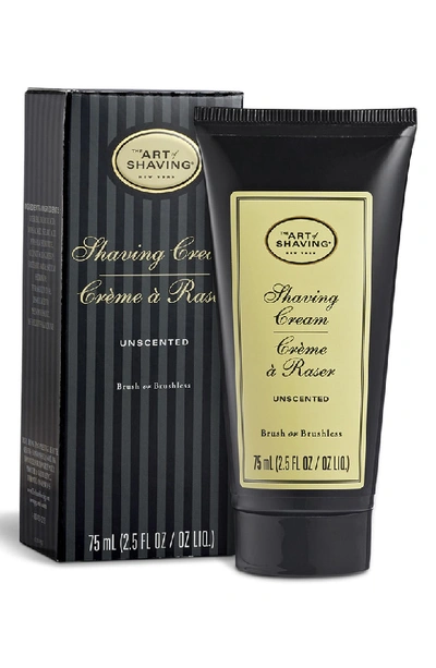 The Art Of Shaving Shaving Cream - Unscented 75ml In Unscented