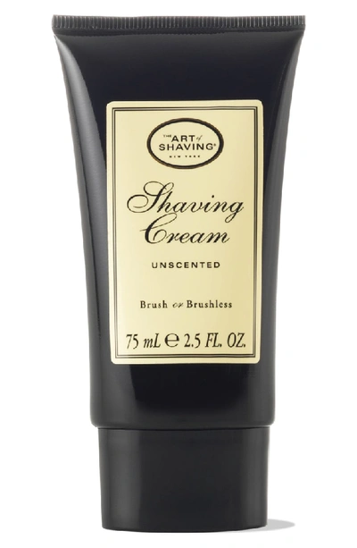 The Art Of Shaving Shaving Cream - Unscented 75ml In Unscented