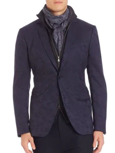 Shop John Varvatos Jv Austin Fit Wool Sportcoat In Navy