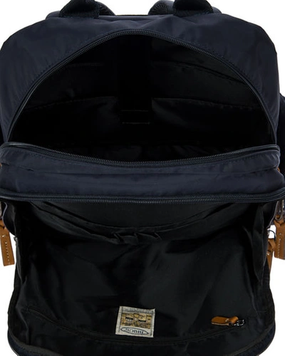 Shop Bric's X-travel Nomad Nylon Backpack In Navy