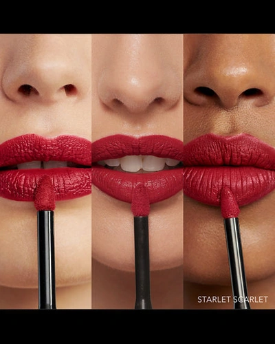 Shop Bobbi Brown Luxe Liquid Lip In Starlet Scarlet