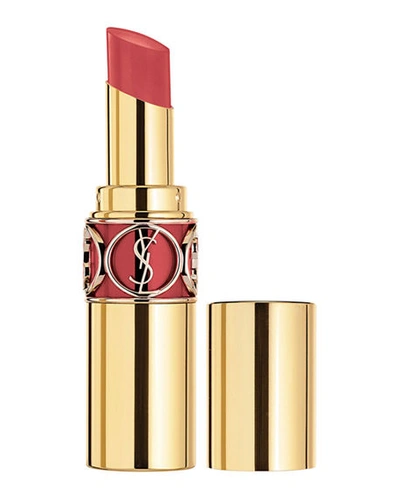 Shop Saint Laurent Rouge Volupte Shine Lipstick In 87 Rose Afrique