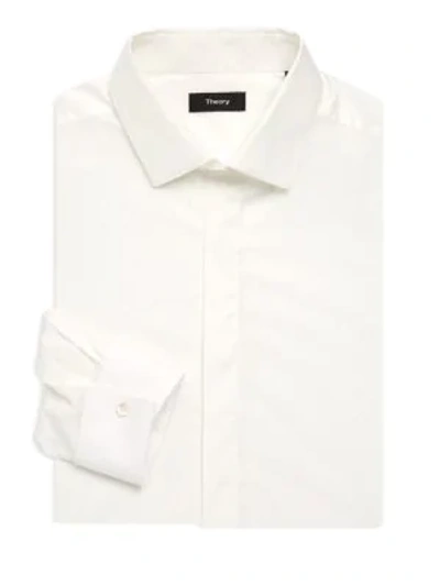 Shop Theory Classic Regular-fit Dress Shirt In White