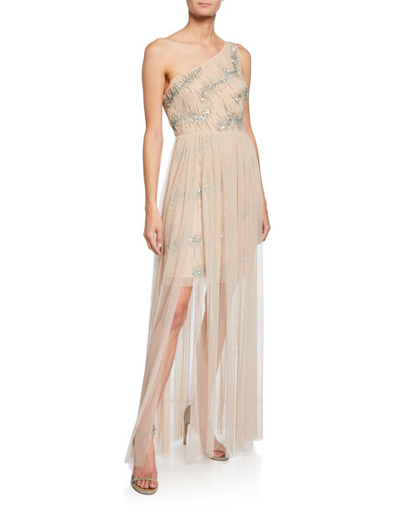 anastasia beaded tulle gown by aidan mattox