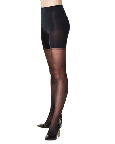 Shop Spanx Shaping Sheers In Black