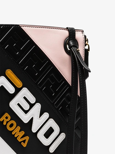 Shop Fendi ' Mania Triplette Xs' Clutch In Black