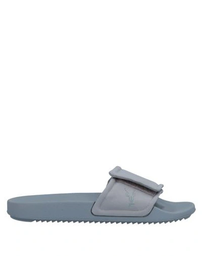 Shop Rick Owens Drkshdw Sandals In Grey
