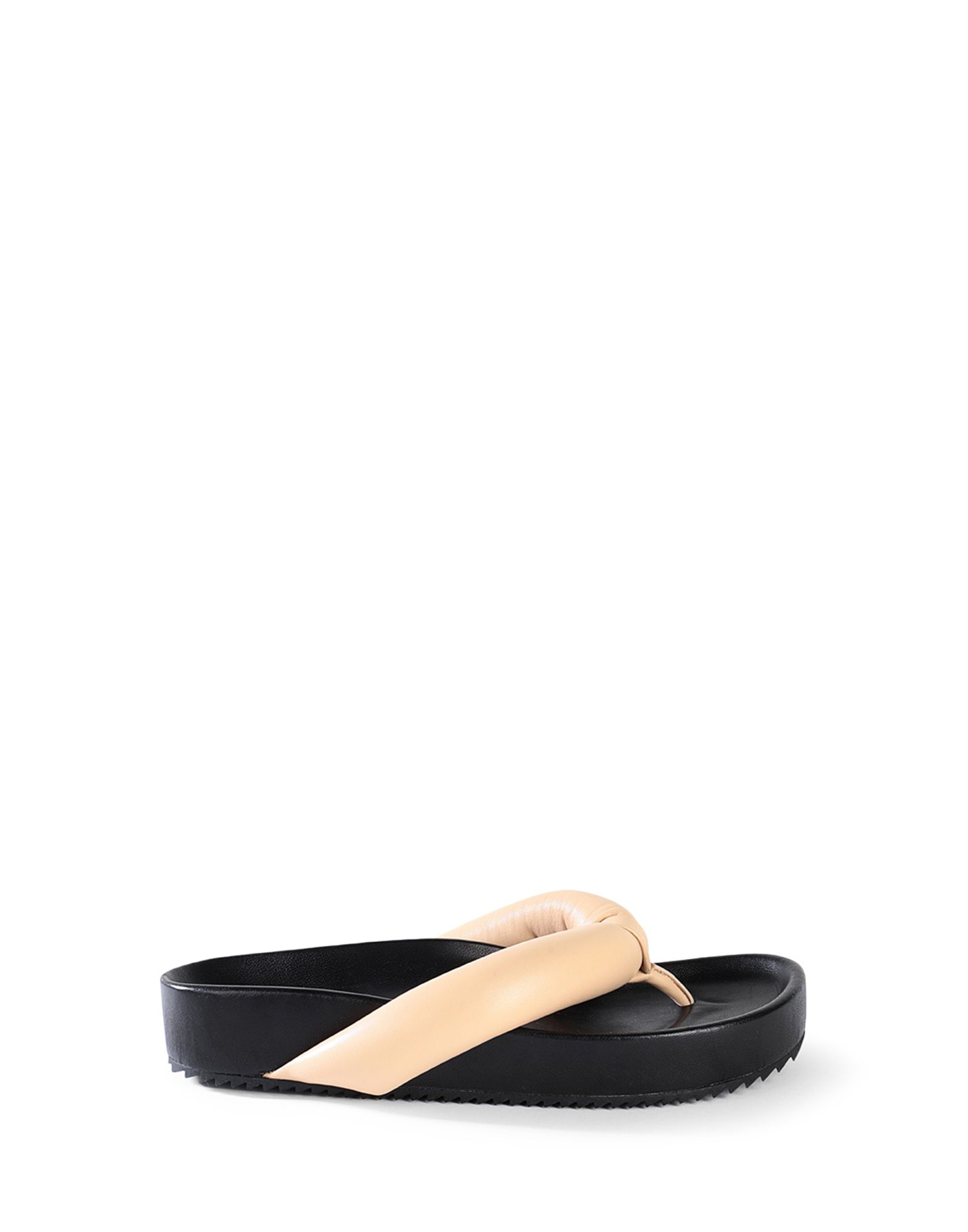 pale pink flip flops