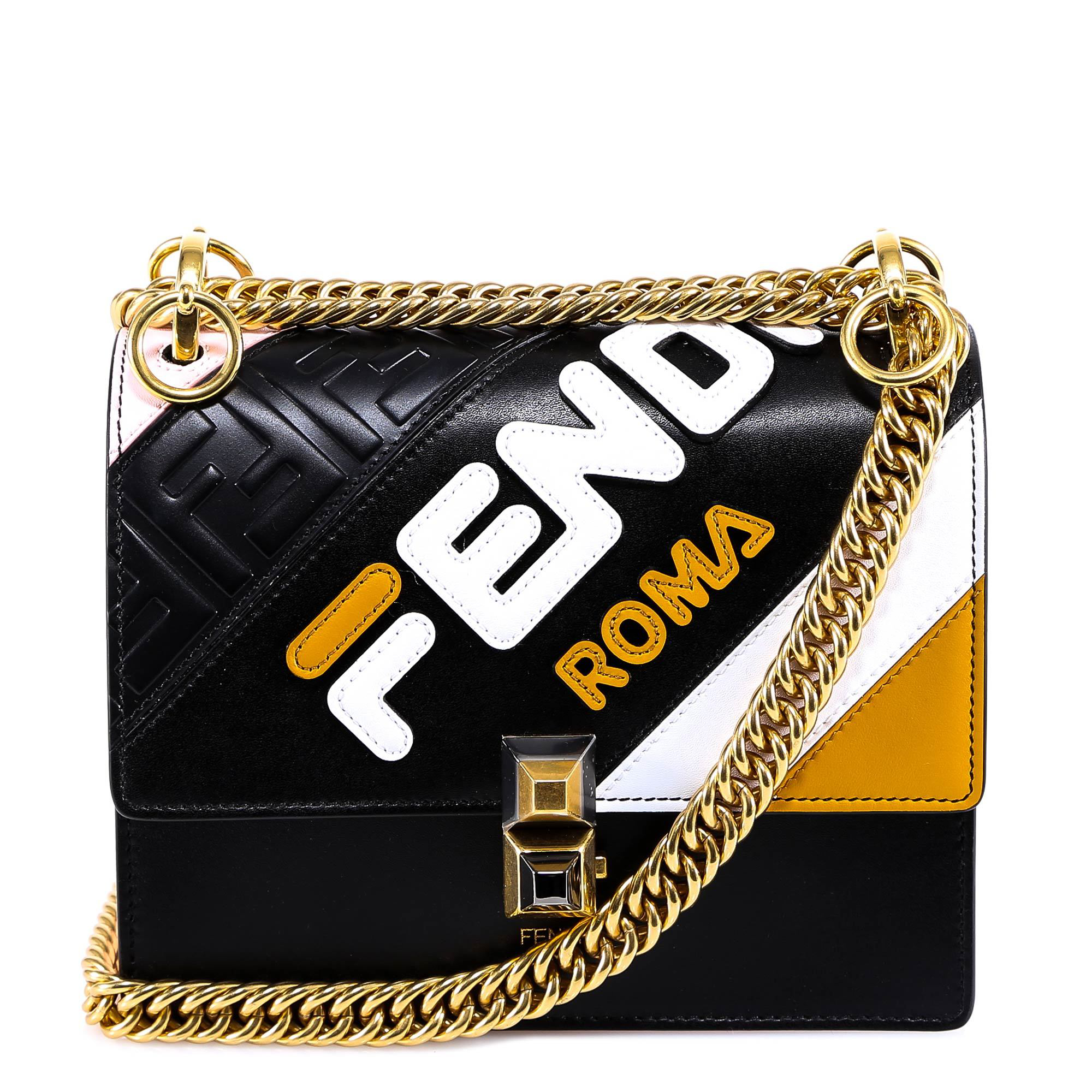 Fendi Roma Mania Shoulder Bag In Multi 