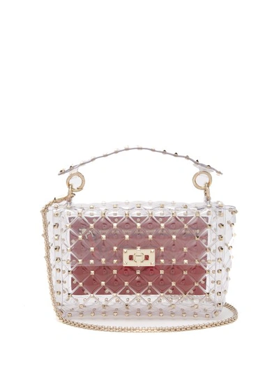 Valentino Clear PVC Chain Shoulder Bag W/Tags