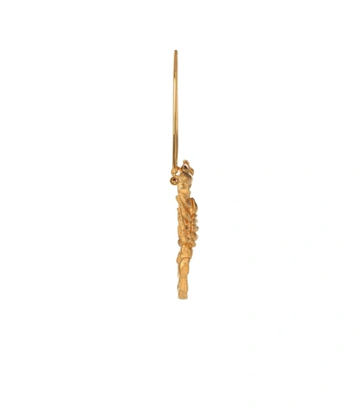 Shop Givenchy Scorpion Earrings In Gold