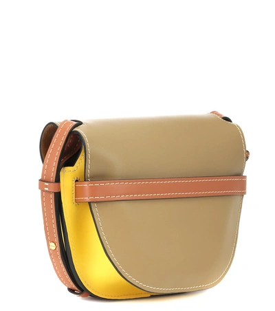 Shop Loewe Gate Small Leather Crossbody Bag In Multicoloured