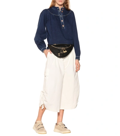 Shop See By Chloé Jean Shirt In Blue