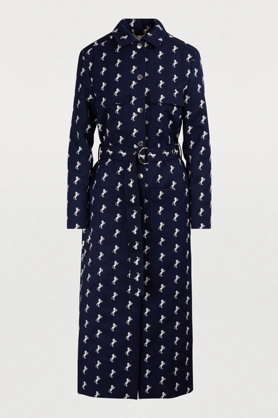 Shop Chloé Embroidered Trench Coat