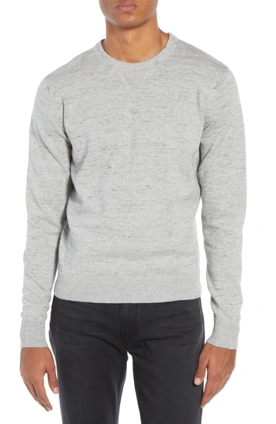 Shop Todd Snyder Regular Fit Space Dye Sweater In Grey