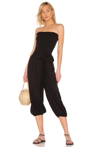 Shop Anaak Kai Smock Jumpsuit In Black