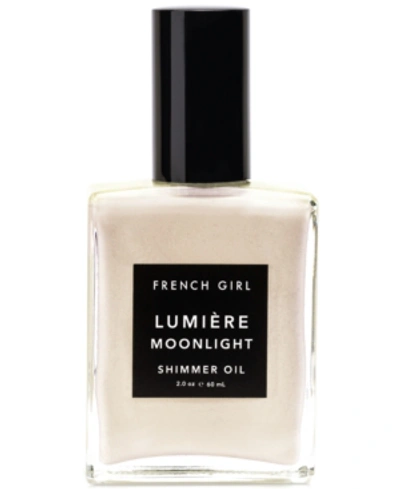 Shop French Girl Lumiere Moonlight Shimmer Oil, 2-oz. In White