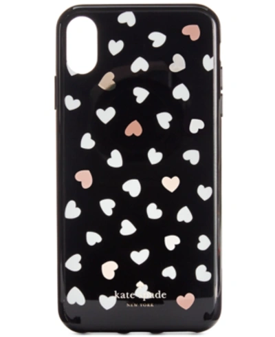 Shop Kate Spade New York Heartbeat Iphone Xs Max Case In Black/white