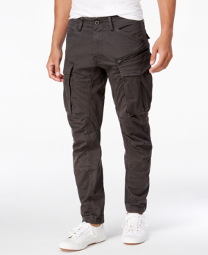 G-star Rovic New Tapered Fit Cargo Pants In Raven | ModeSens