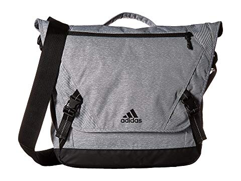 grey adidas messenger bag