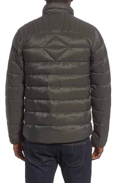 Shop Canada Goose 'brookvale' Slim Fit Packable Down Jacket In Volcano/ Black
