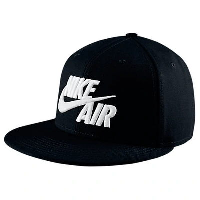 Shop Nike Sportswear Air True Snapback Hat, Men's, Black